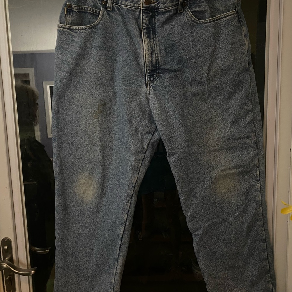 L.L. Bean Relaxed Fit Light Blue Jeans
